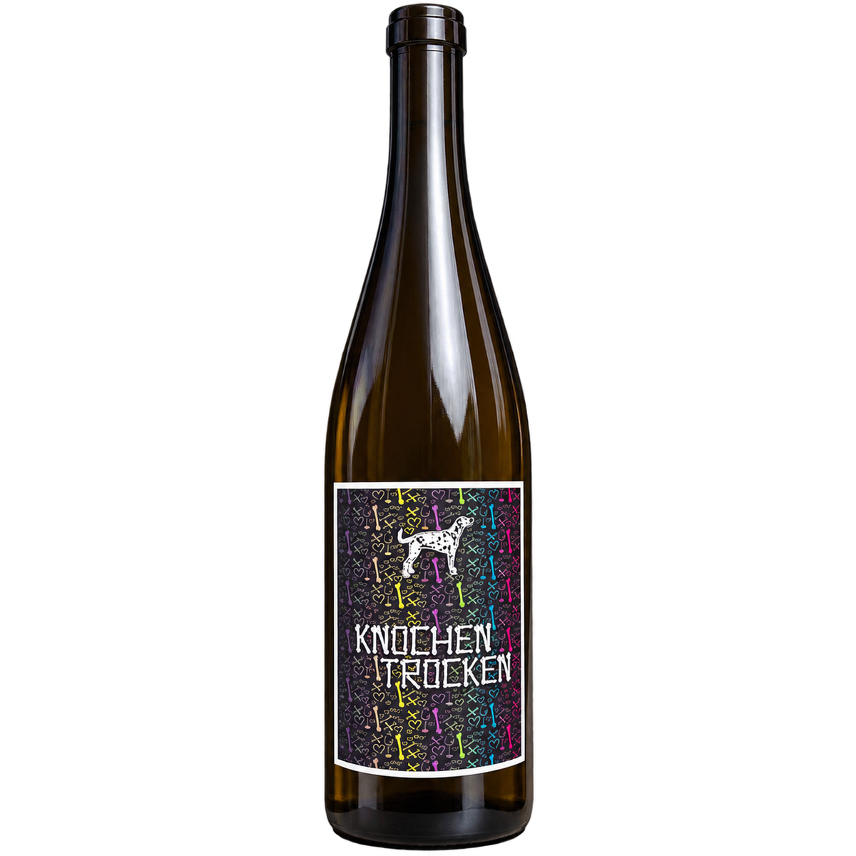 Knochentrocken Weißweincuvée trocken 2024