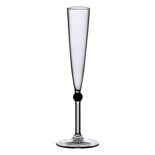 Digestifglas klein mit schwarzer Kugel