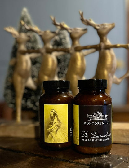 Mustard Senf de Senf mit Zitrone